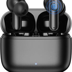 Wireless Earbuds, 42H Playtime in-Ear Headphones, HiFi Stereo Earphones with Mic